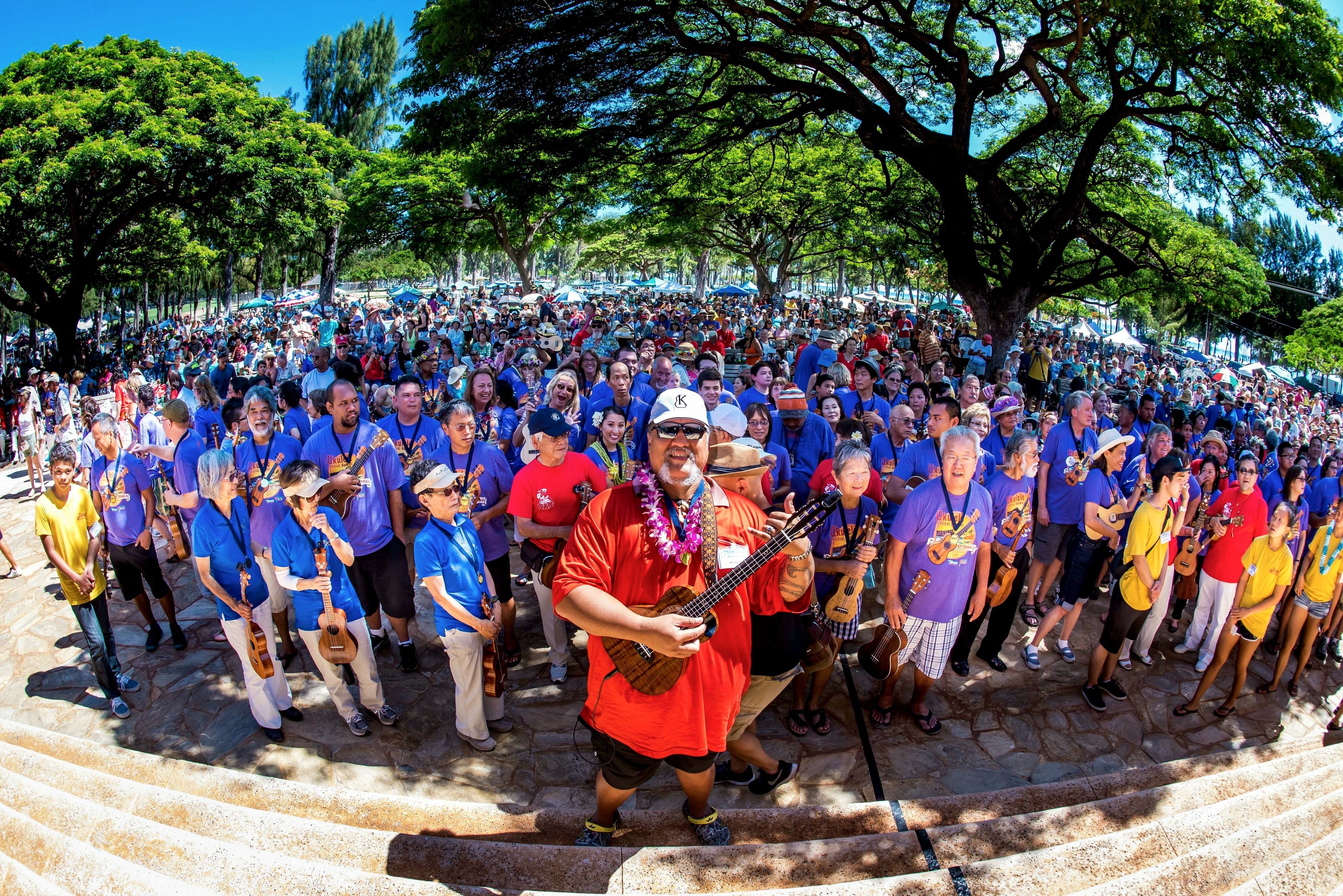 ハワイで夏の音楽フェス！第47回ウクレレフェスティバル・ハワイ開催