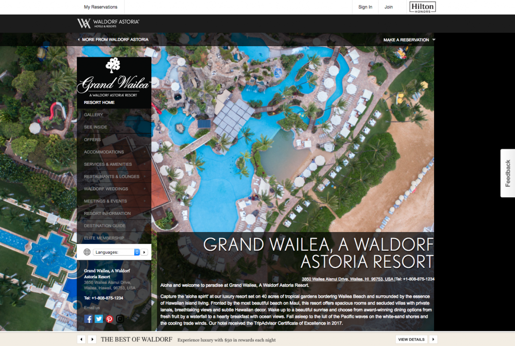 Grand Wailea Beach Resort