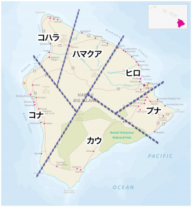 ハワイ　地図
