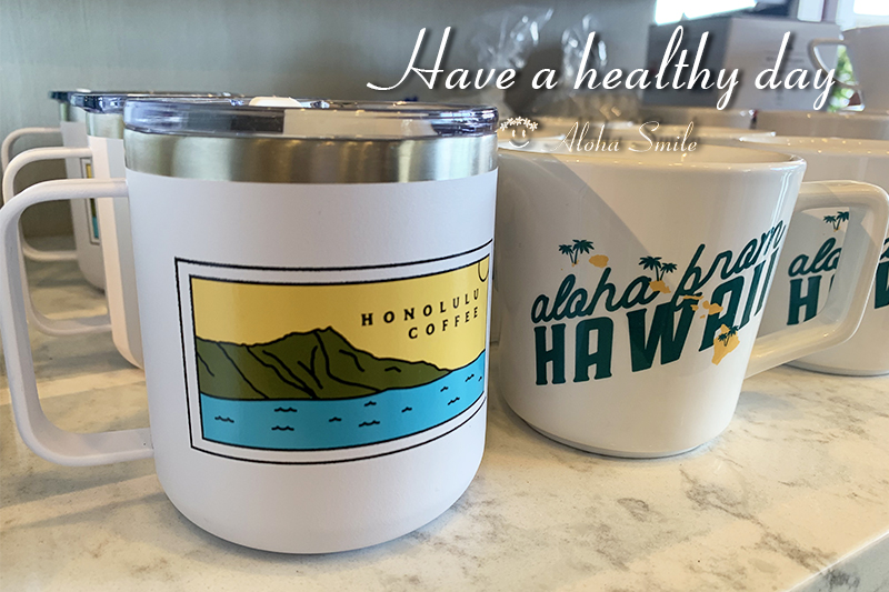 ホノルルコーヒーカンパニーのマグカップ アロハスマイル Aloha Smile