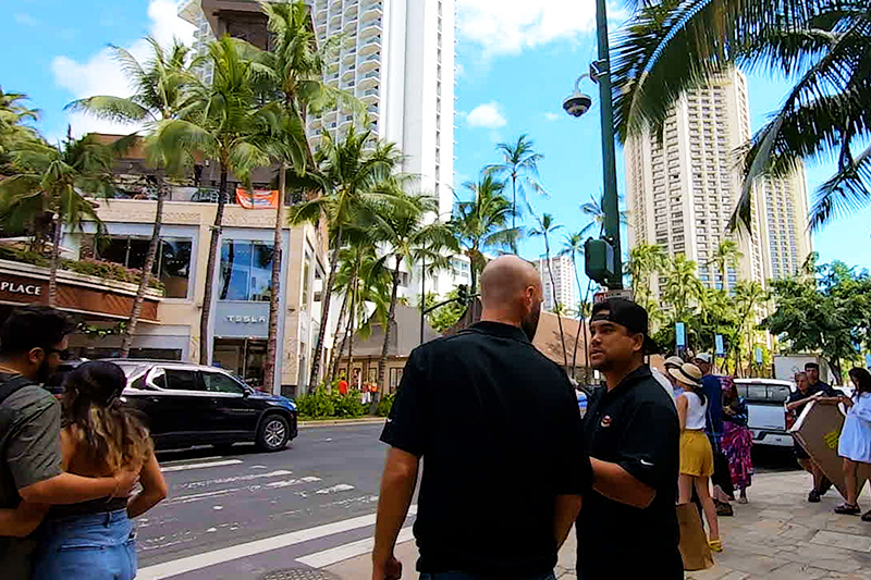 ハワイの今「カラカウア通りを街歩き 2023年1月」