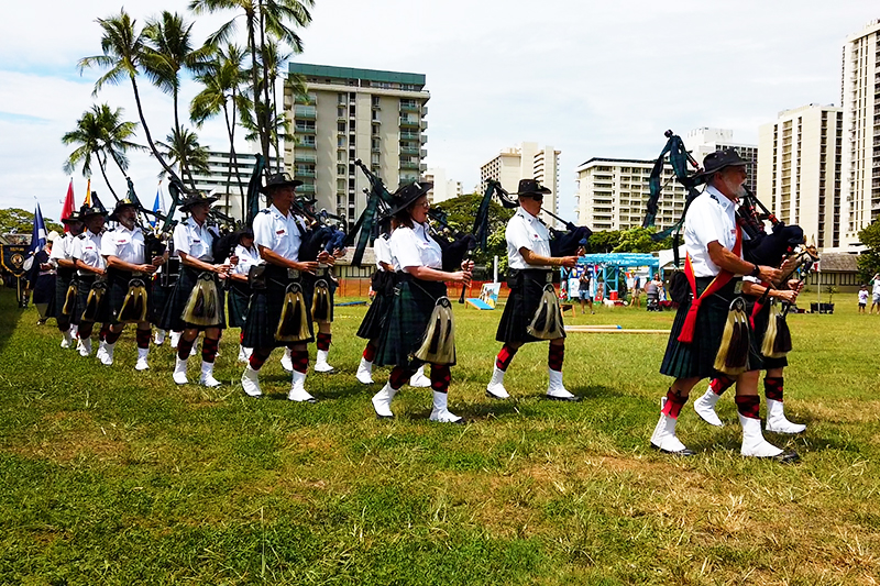ハワイでスコットランドを体験！ハワイアン・スコティッシュ・フェスティバル