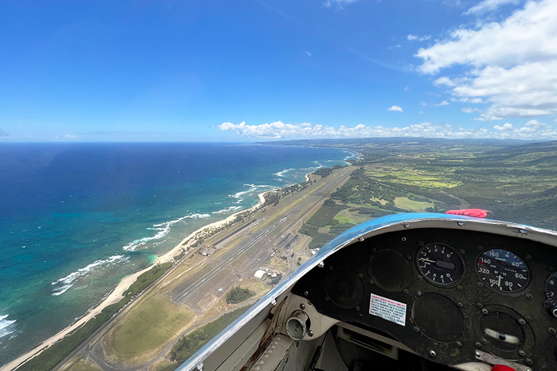モニターレポート！『ハワイでグライダー飛行（遊覧・アクロバット）』①