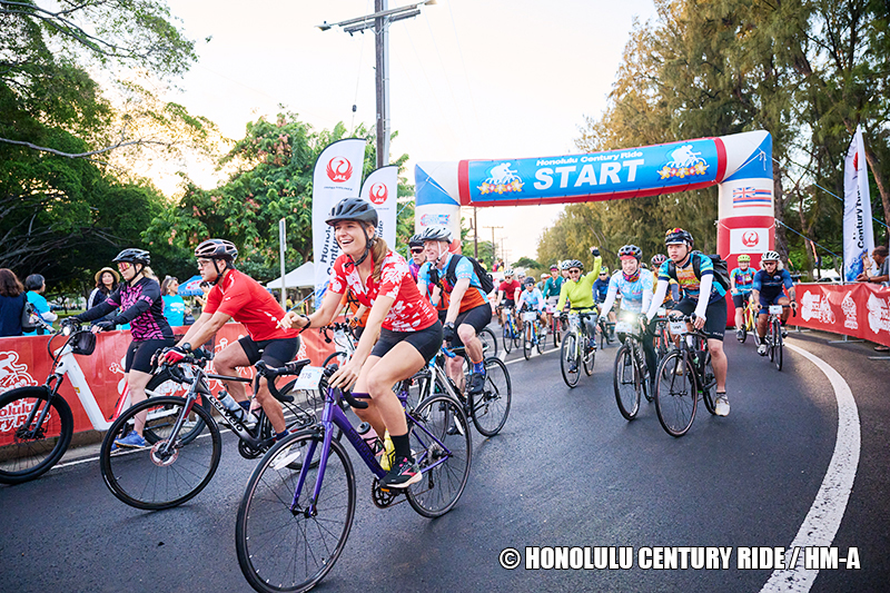 ハワイ・オアフ島の魅力を自転車で楽しむ人気リゾートライドイベント「ホノルルセンチュリーライド2024」参加ライダー募集開始！