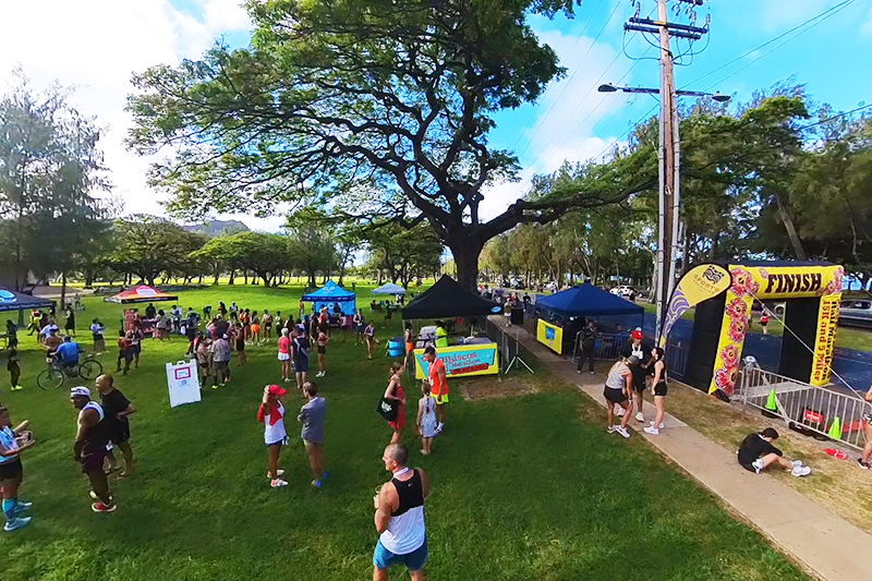 とてもハワイらしい名前の「ハイビスカス・ハーフマラソン2024」開催