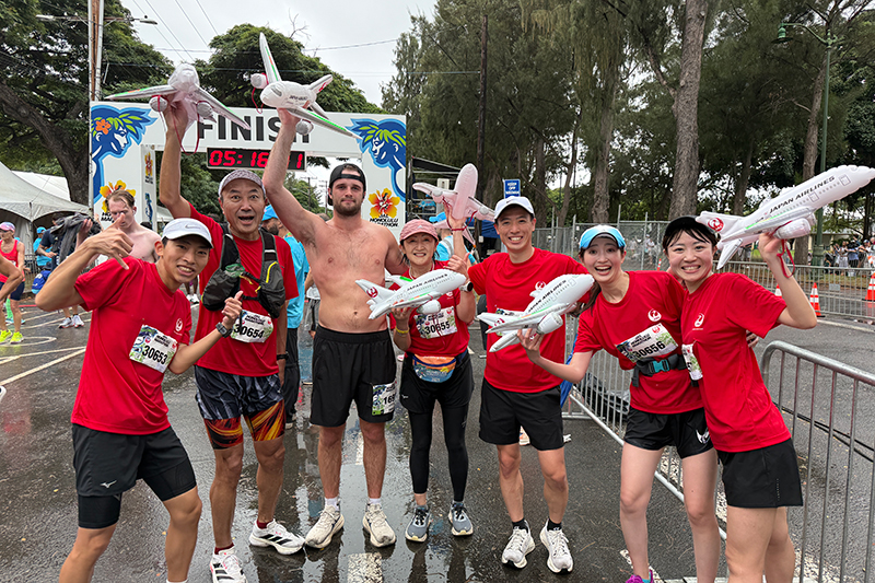 参加者数過去最多！JALホノルルマラソン2025開催